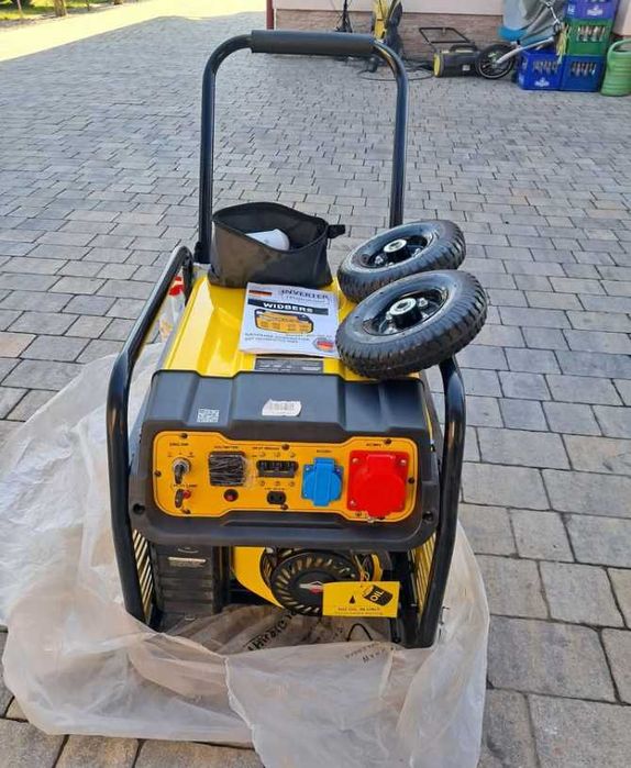 Agregat prądotwórczy WIDBERS WB-509-ES – MOCNY, TRÓJFAZOWY Generator prądu