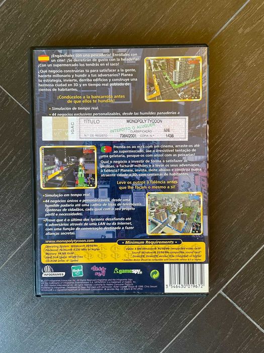 Jogo PC: Monopoly Tycoon