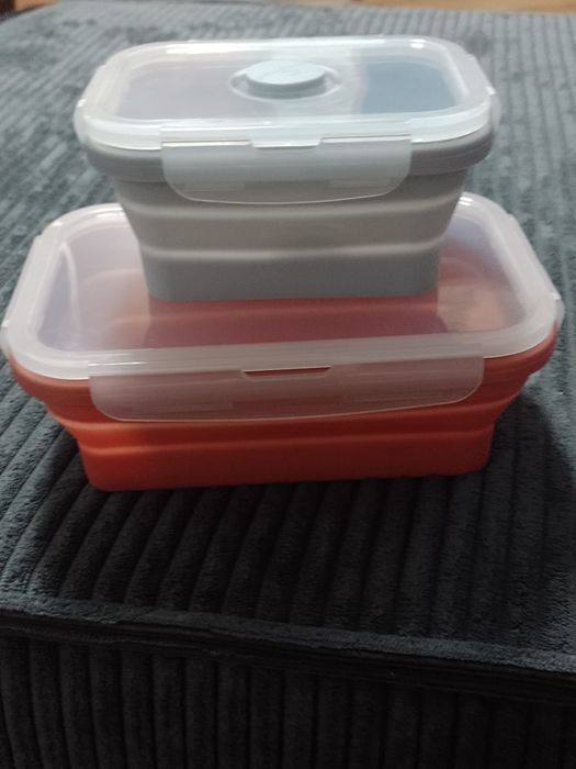 Pojemniki silikonowe 2 sztuki