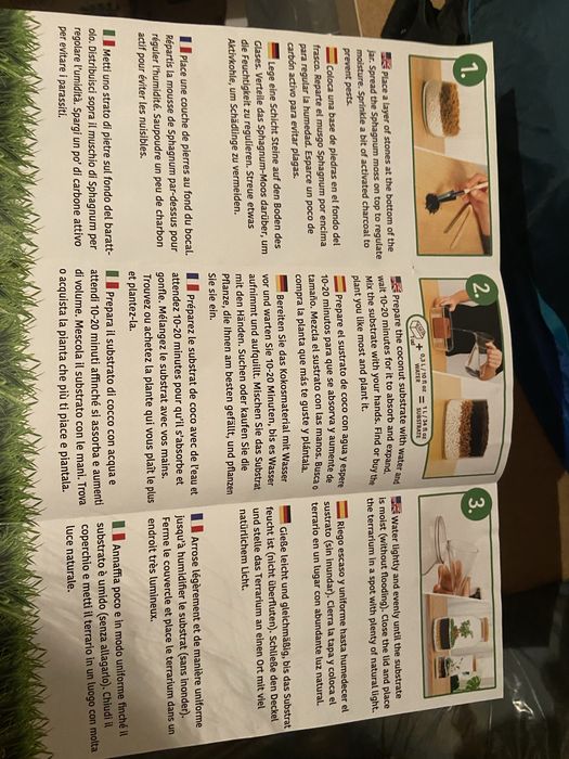 Terrarium kit novo