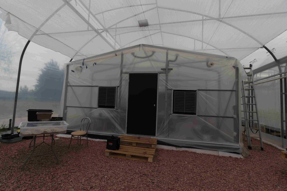 Ściana chłodząca do kurnika, szklarni pad cooling