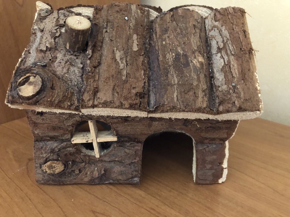 Клетка для грызунов "Природа" с домиком, поилкой и колесом