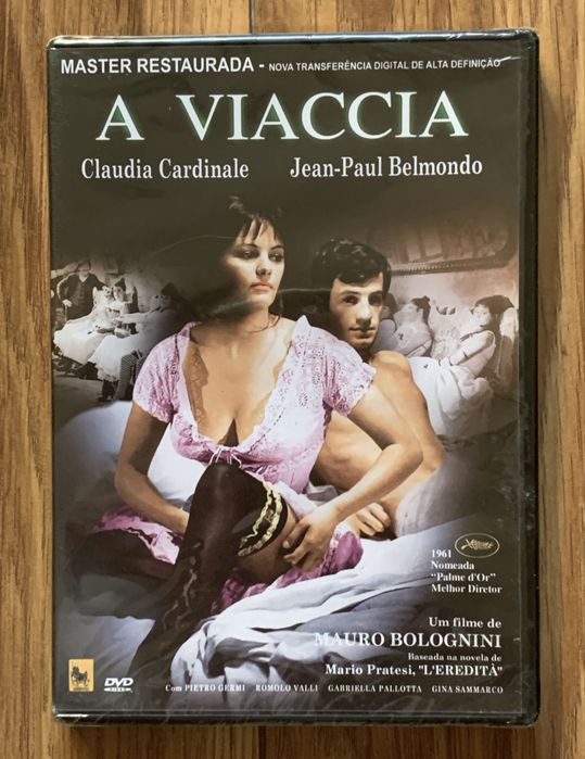 A Viaccia - Claudia Cardinale - dvd - Selado