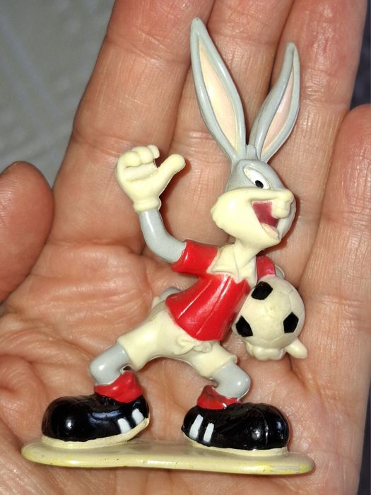 Figura de ação Warner Bros 1996 Star Toys Bugs Bunny Rabbit Sport Lisb