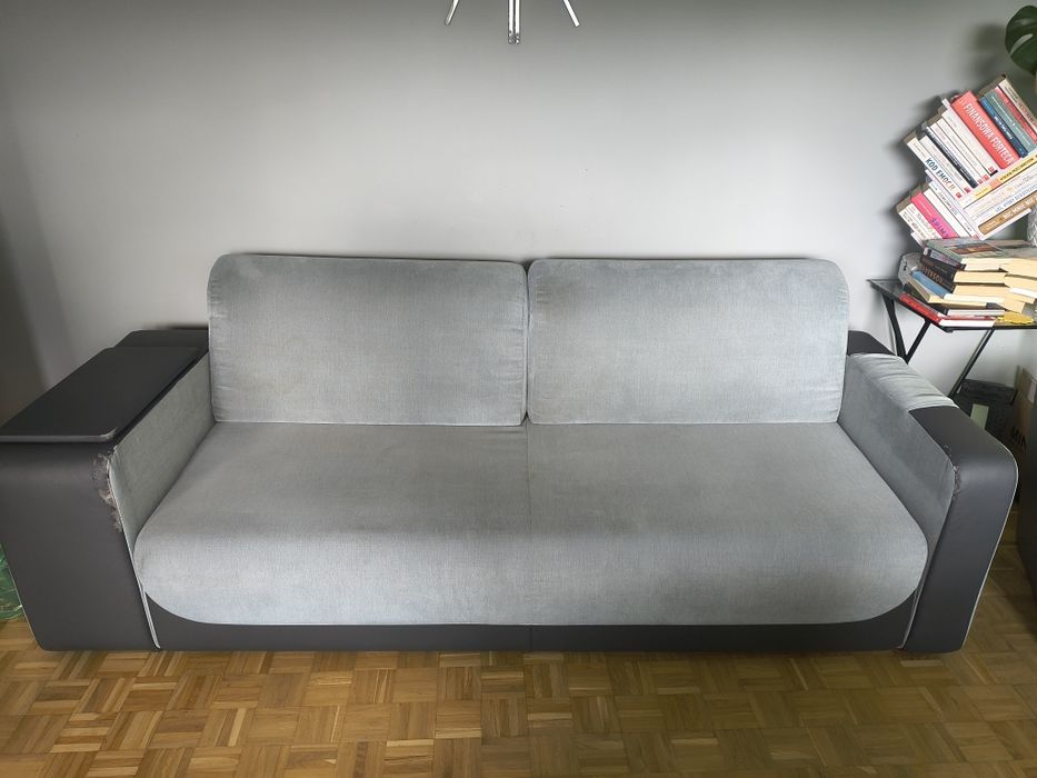 Sofa z pufą AGATA zarezerwowane