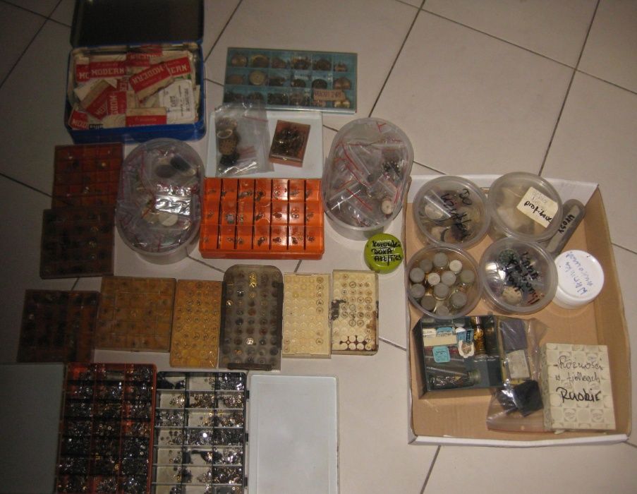 Czesci do zegarków radzieckich i szwajcarskich