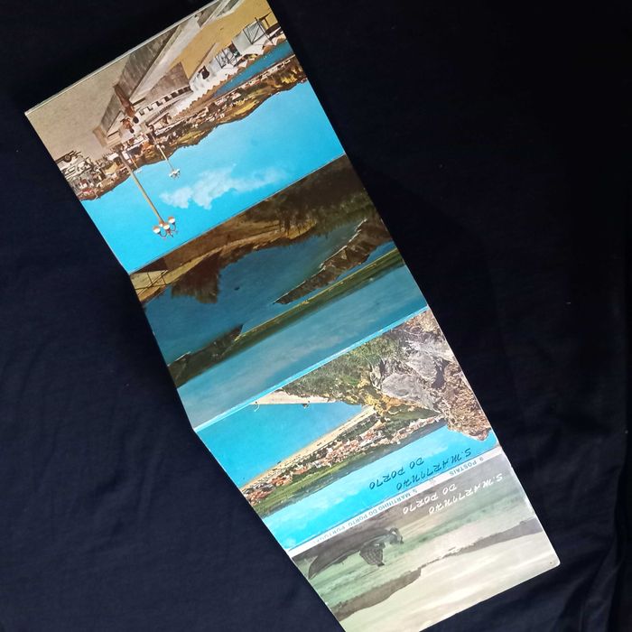 Conjunto de 9 postais