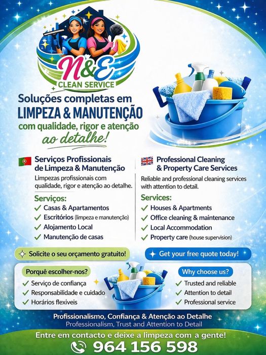 Limpeza profissional