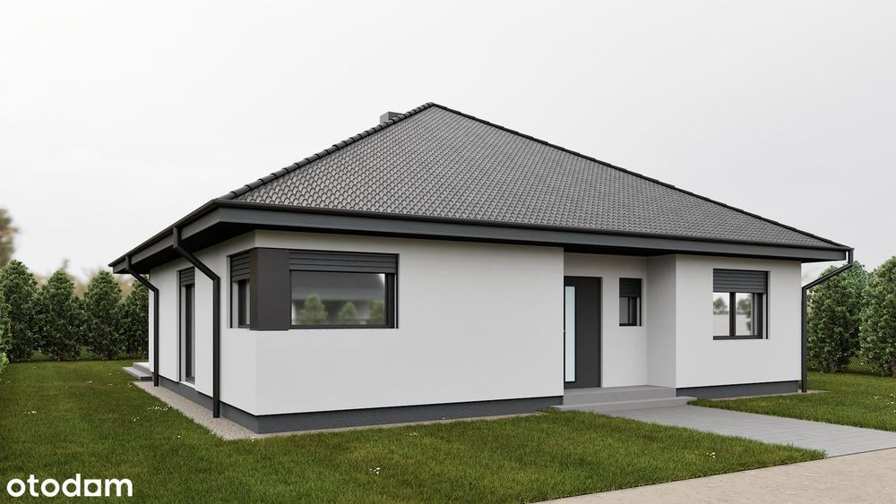 Nowy Dom Obok Puszczy Bieniszewskiej | 3 Sypialnie | Ogródek | 106 M²
