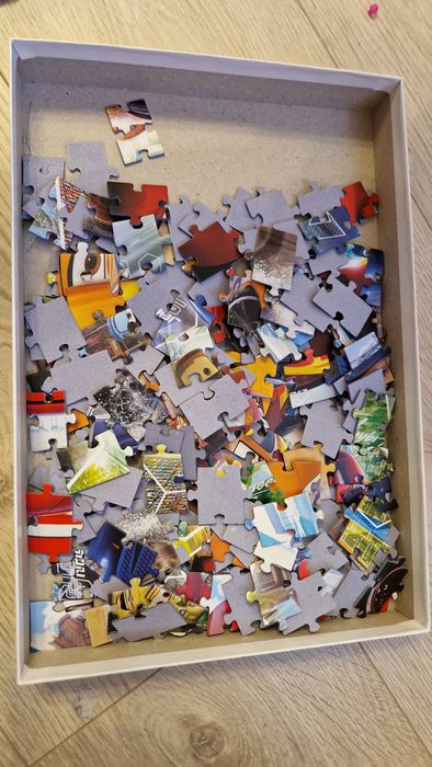 Auta książeczka i puzzle