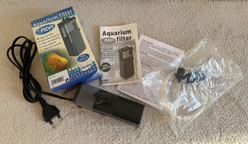 Filtro para aquário de àgua fria de 50-100 litros