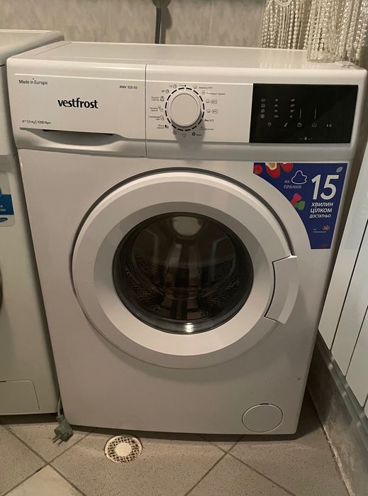 Пральна машина автоматична Vestfrost XMV 105 F2 5 kg