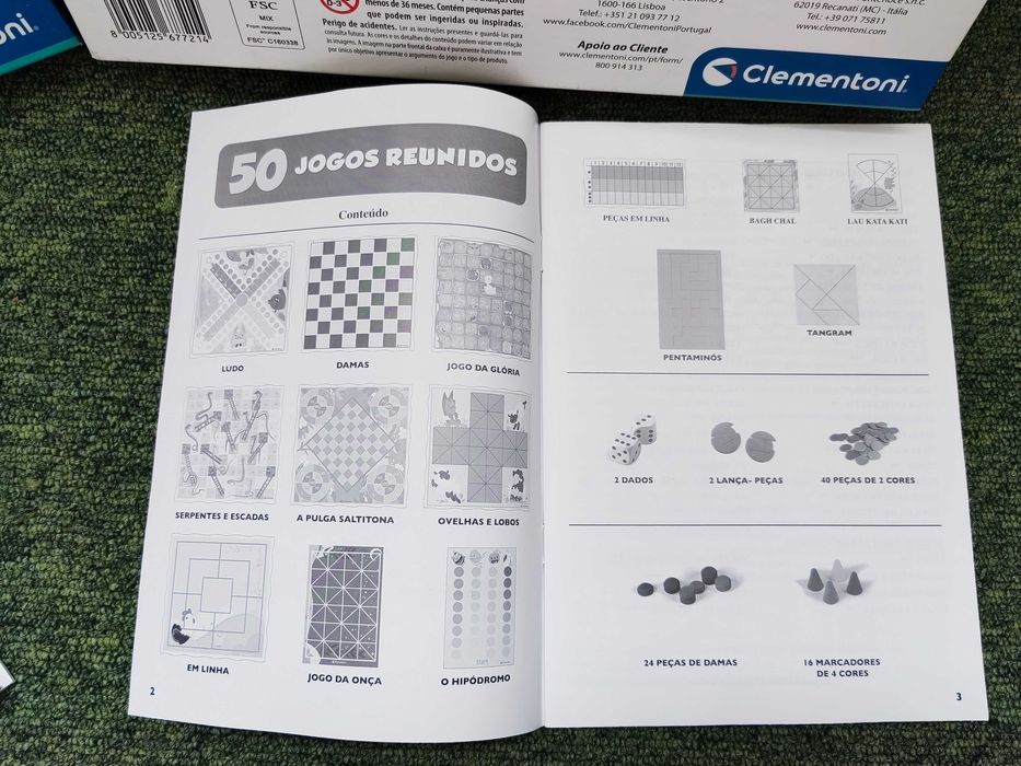 50 Jogos Reunidos Clementoni