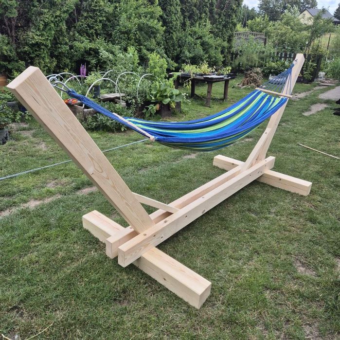 Stelaż do hamaka plus hamak