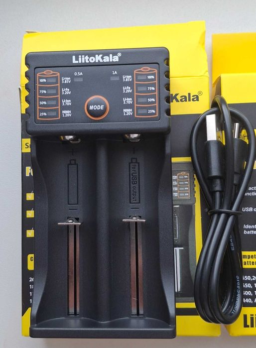 Зарядное устройство LiitoKala Lii-202 Lii-M4S для АА, ААА, 18650