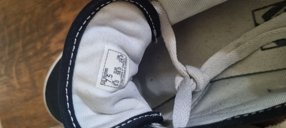 Vansy damskie na platformie