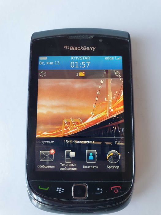 смартфон  BlackBerry Torch 9800 слайдер