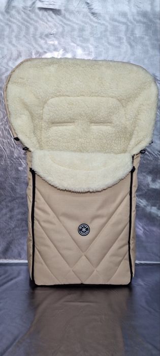 Конверт ,чохол зимовий на овчині в коляску ,сани