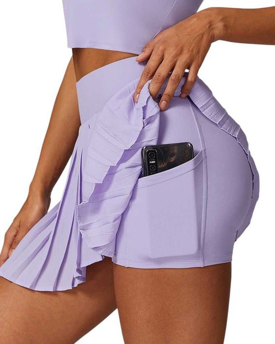 Спідниця-шорти Alo Yoga Fitness Skirt Purple 86001-PR