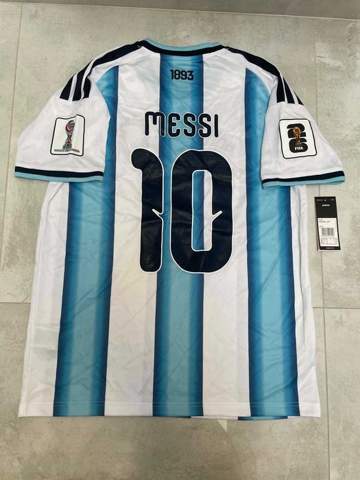 Koszulka Adidas Argentyna Messi 10 26/27 World Cup Domowa M