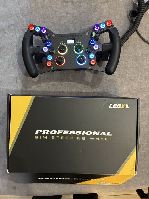 Volante leoxz xgt pro simracing