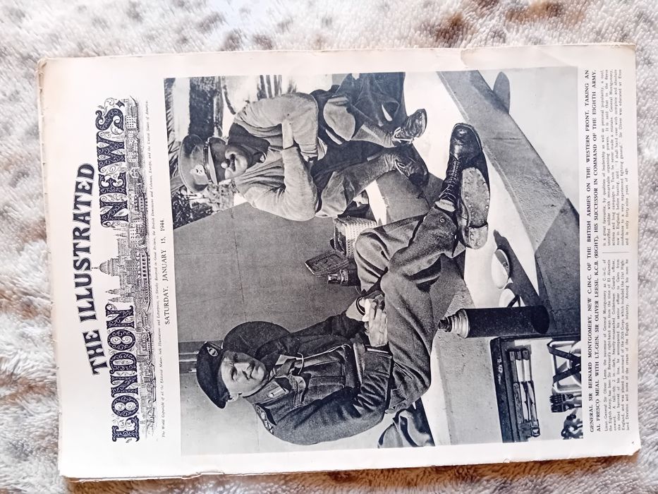 17 revistas "The Illustrated London News", anos 40, segunda guerra mundial, magníficas revistas para colecionadores.