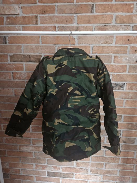 Kurtka ocieplana khaki, wojsko, basic