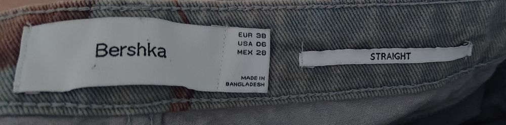 Spodnie Bershka Art Series 38