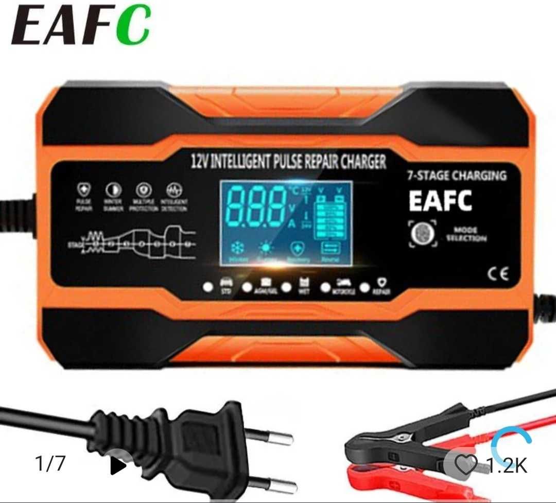 Акція!!!Зарядное устройство 12V 12A/240w EAFC 240W 7этапная,импульсна ...