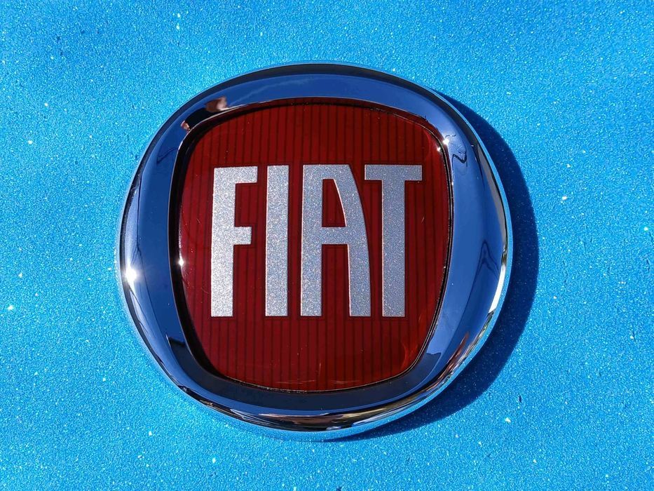 Emblema logo Fiat 500 de 95 e 120mm   NOVO