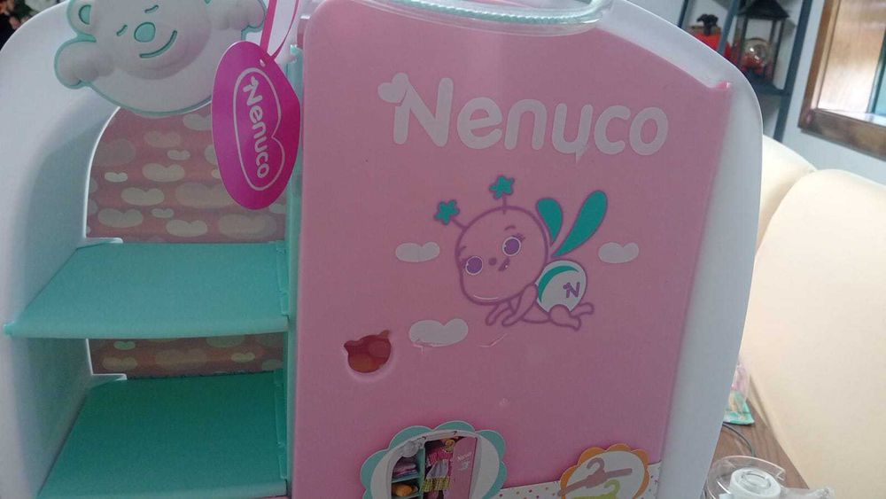 Guarda-Roupa Nenuco Rosa Famosa Acessório Bonecas