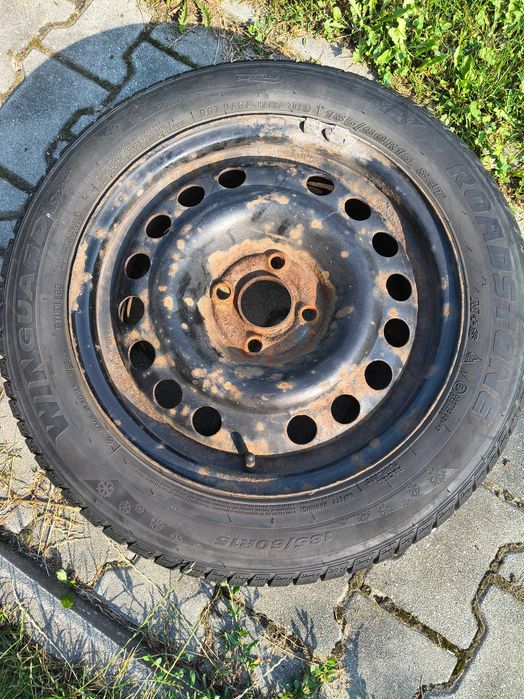 opony zimowe 185/65R15" używane 4 szt. OPEL