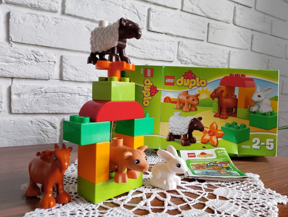 LEGO Duplo 10522 klocki j.nowe zwierzęta na farmie zabawka dla dzieci