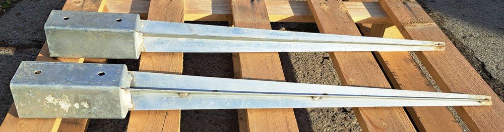 Podstawa słupa, kotwa wbijana 60x60x750mm