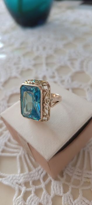 Pierścionek 585,  16,55 gr