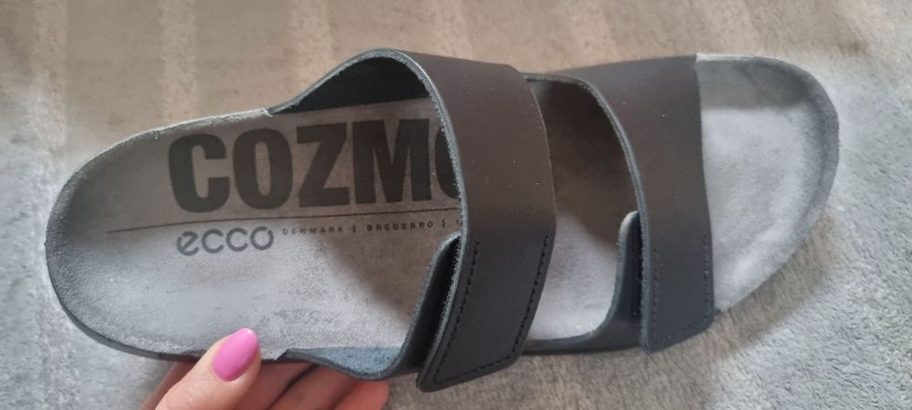 Klapki męskie skórzane Ecco Cozmo 43