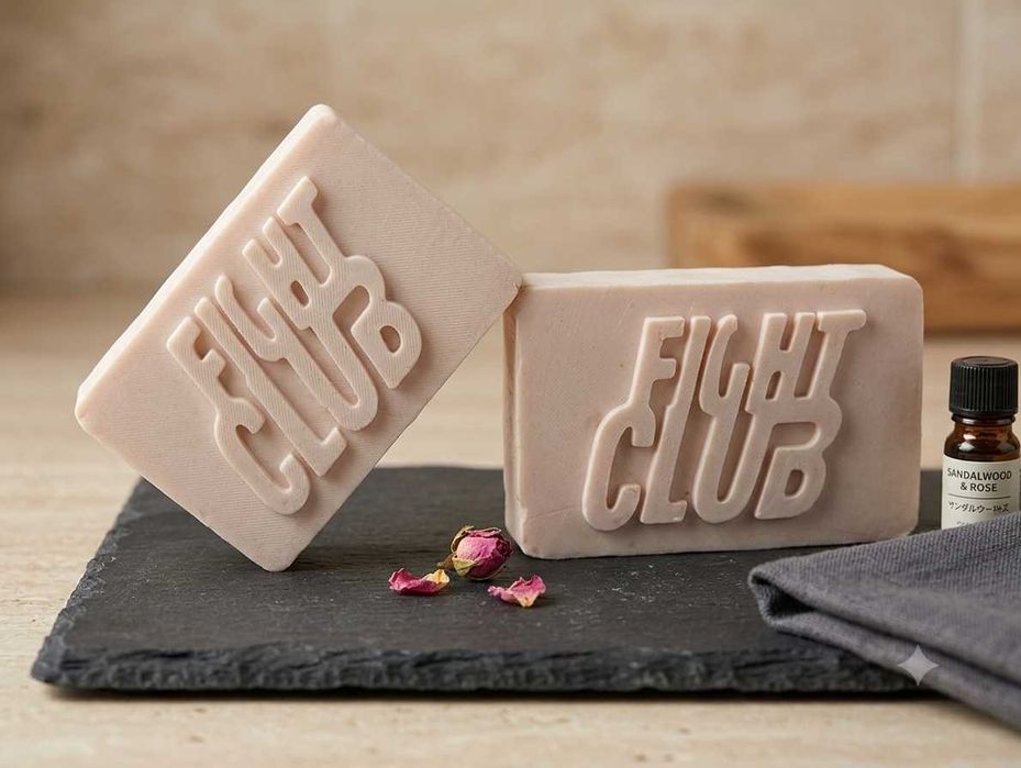 Mydło z motywem filmu "Fight Club"