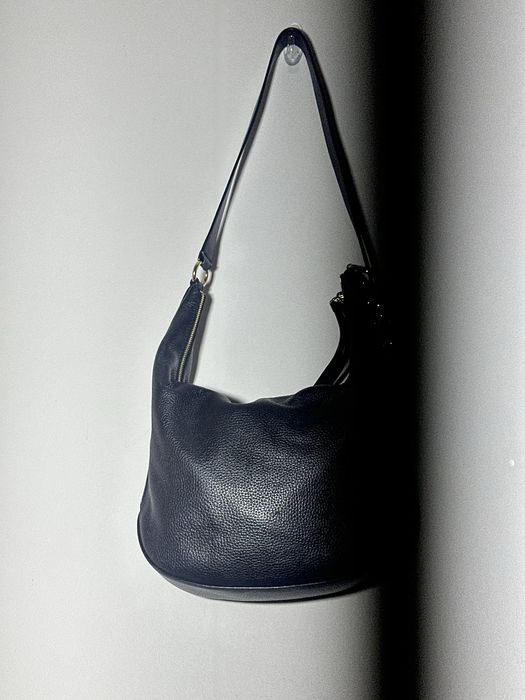 Oryginalna skórzana torebka Michael Kors ze zlotymi dodatkami