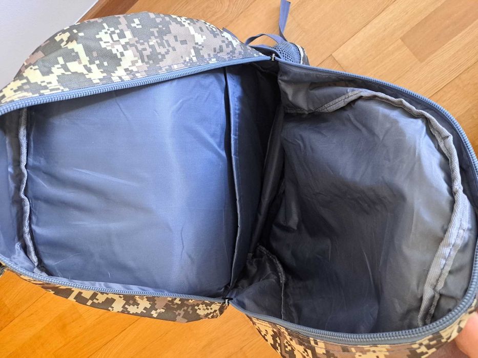 Mochila camuflada - ideal para caminhadas