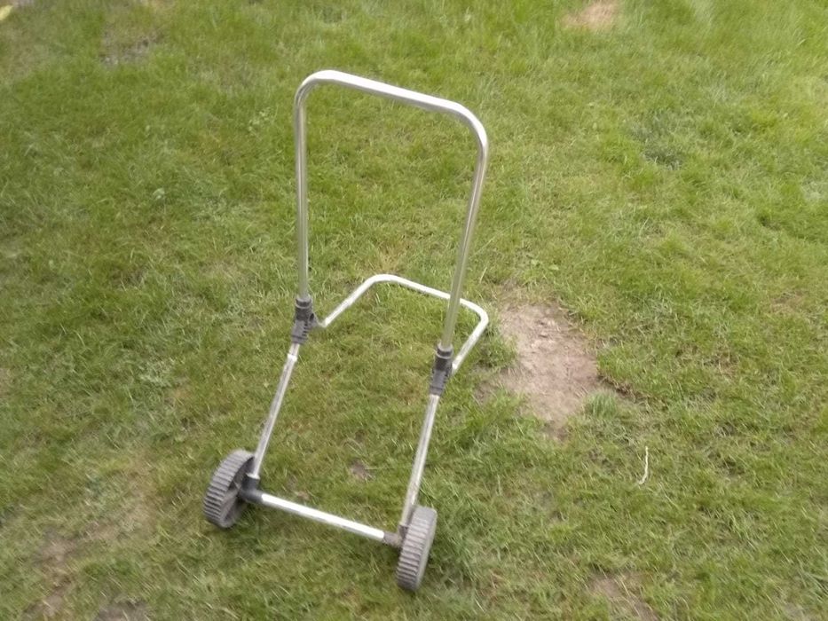 wózek transportowy ogrodowy wąż lub inne aluminium - składany