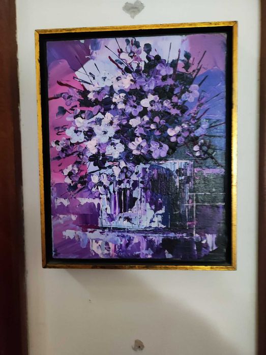 Quadros Pinturas com relevo