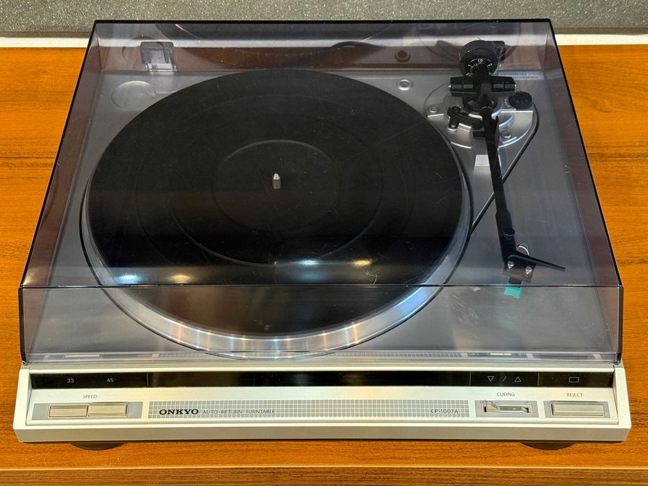 Gramofon - ONKYO CP-1007A - Vintage Japan AT91E 100%OK