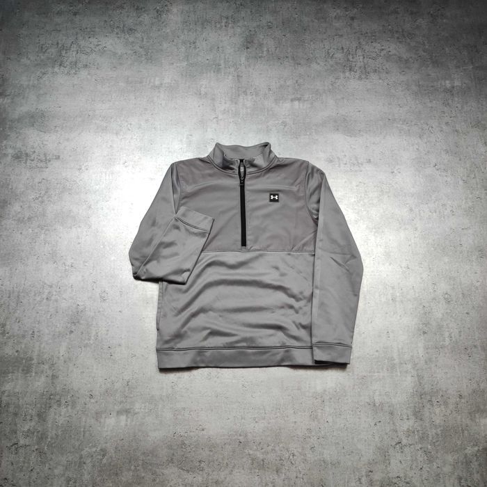 MĘSKA Bluza PREMIUM Sportowa Suwak Stójka Siłownia Under Armour Logo