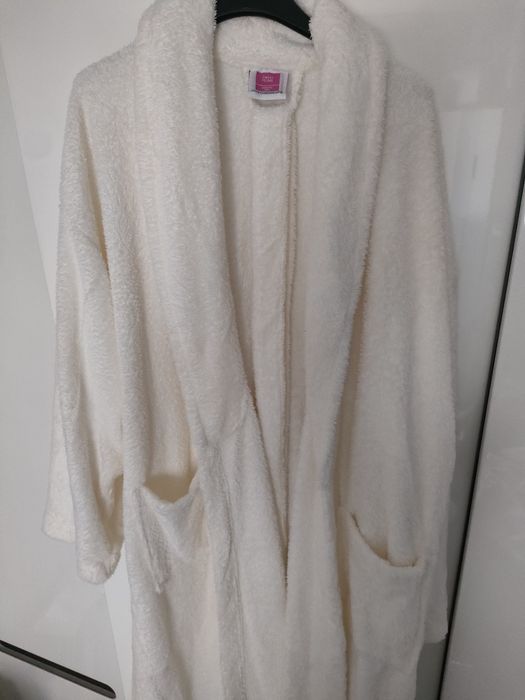 Szlafrok damski miękki puszysty