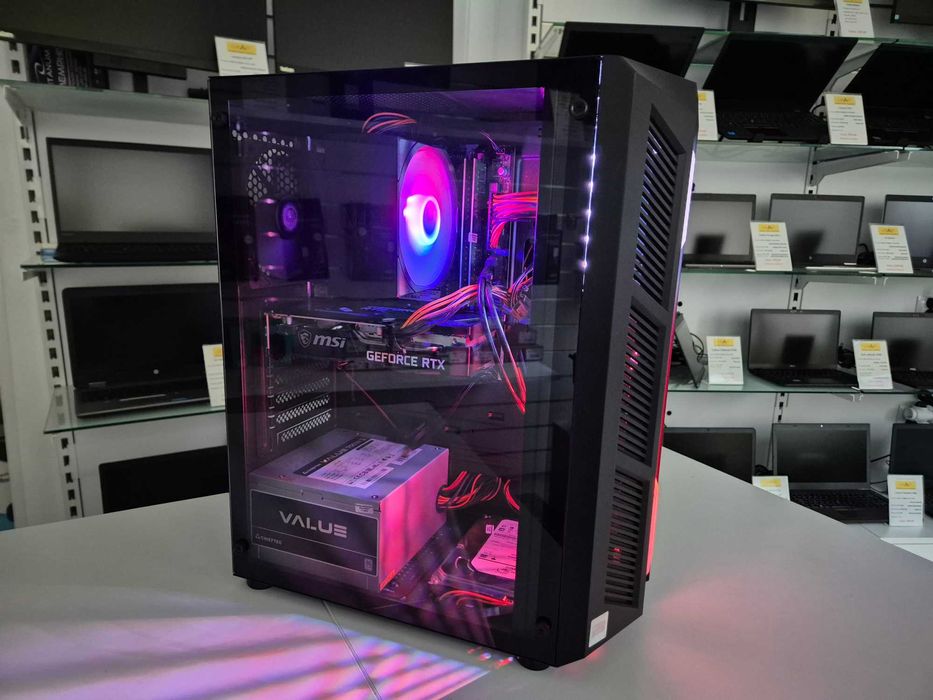 Komputer Aerocool Intel i5 Pamięć 16gb Dysk 480gb Rtx3050 6gb Win11 GW