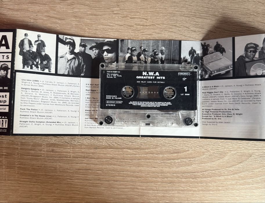 N.W.A. - Greatest Hits - kaseta magnetofonowa Warszawa