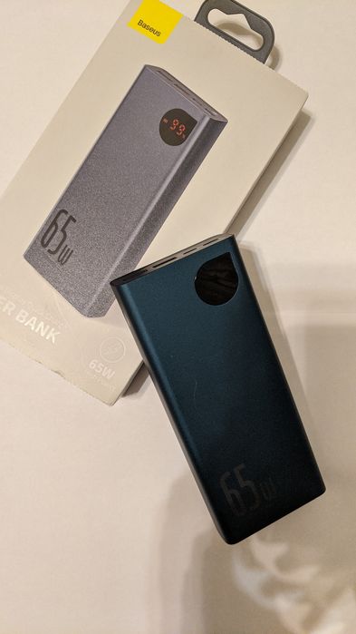 Павер банк Baseus 65W. Для ноутбуків. Оригінал
