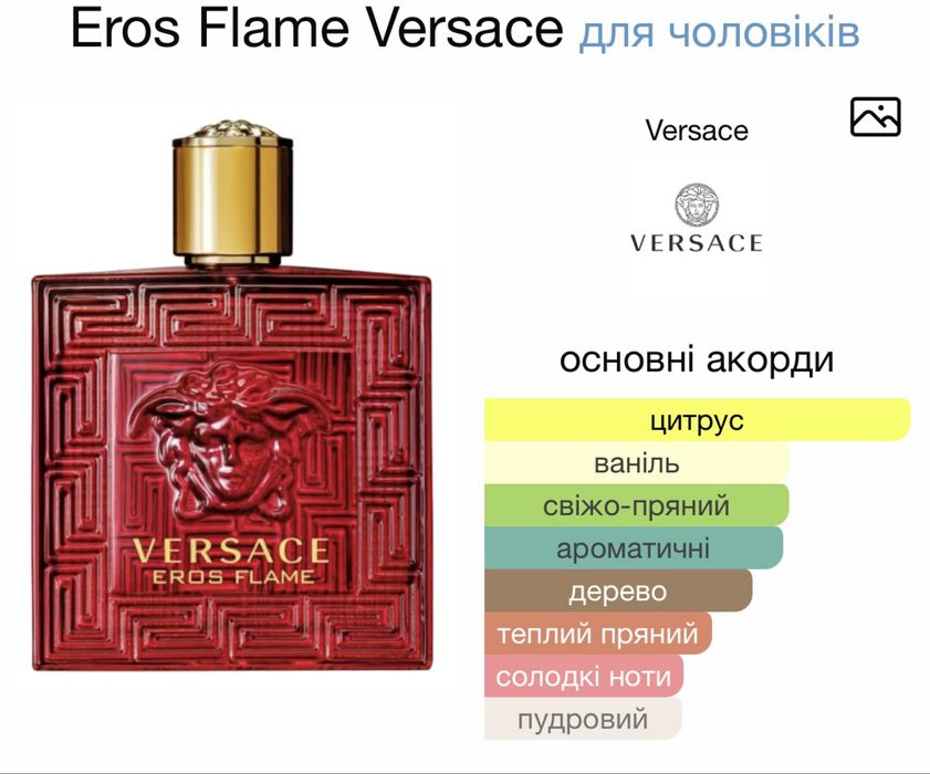 Духи Eros Flame Versace 100мл.