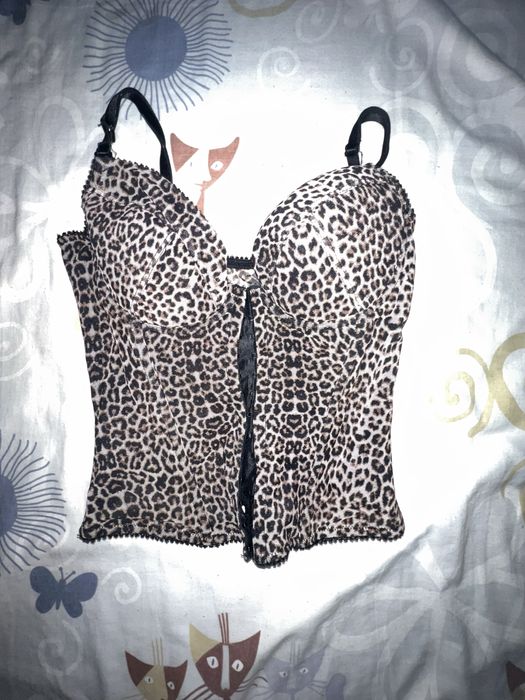 Леопардовий корсет