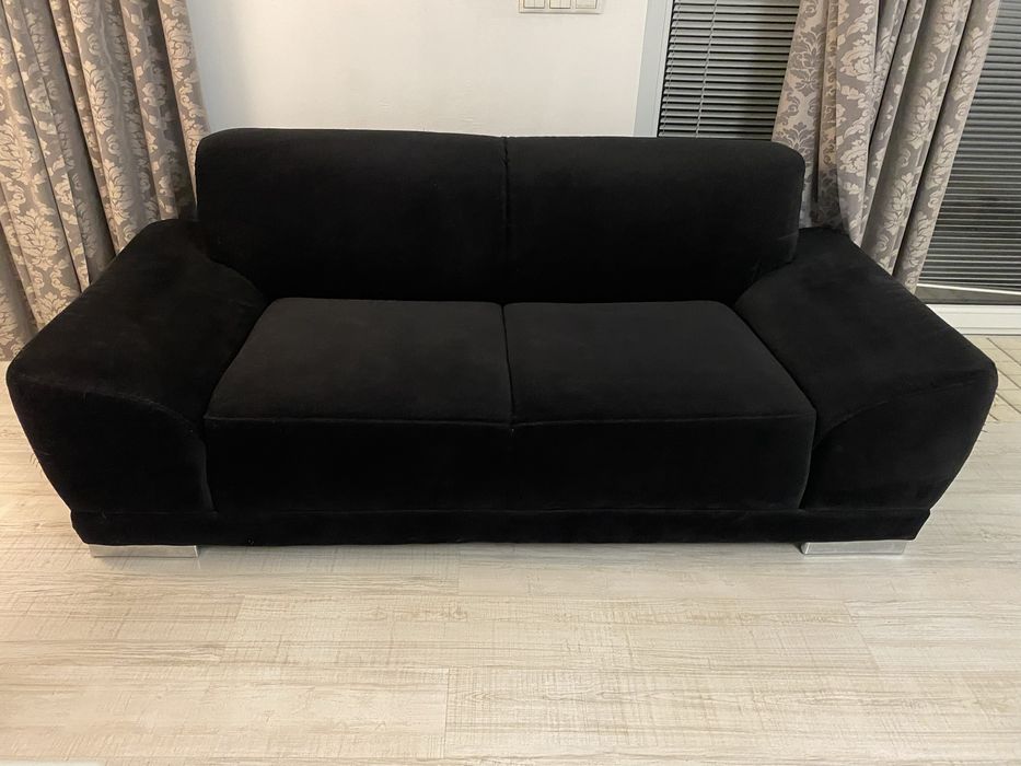 Sofa 2  do Salonu  Czarna